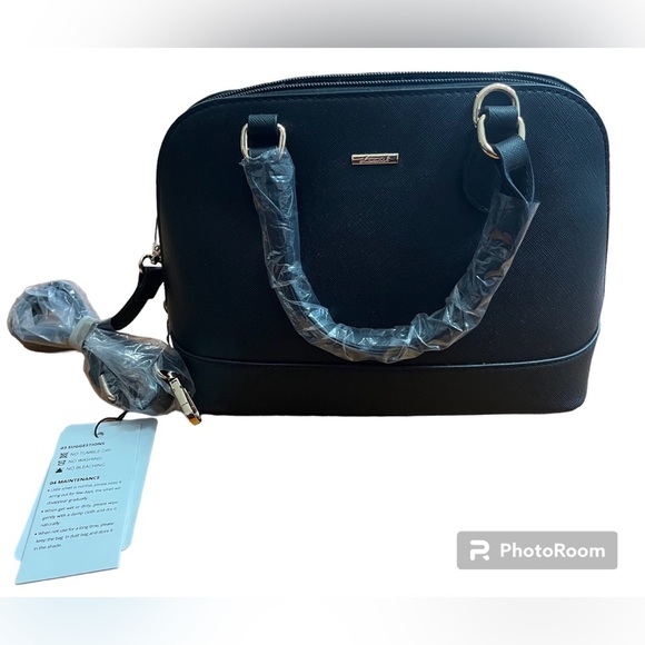 NWT Lovevook Dome Satchel Handheld/Shoulder Small Crossbody Purse w/ Double Zip - Picture 4 of 9